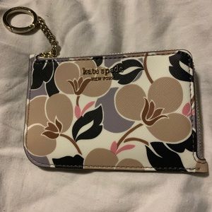 Kate spade floral card holder
